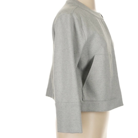 Banana Republic Light Gray Cape Jacket - Picture 4 of 5